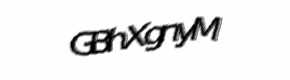 Security check image, please type the characters shown