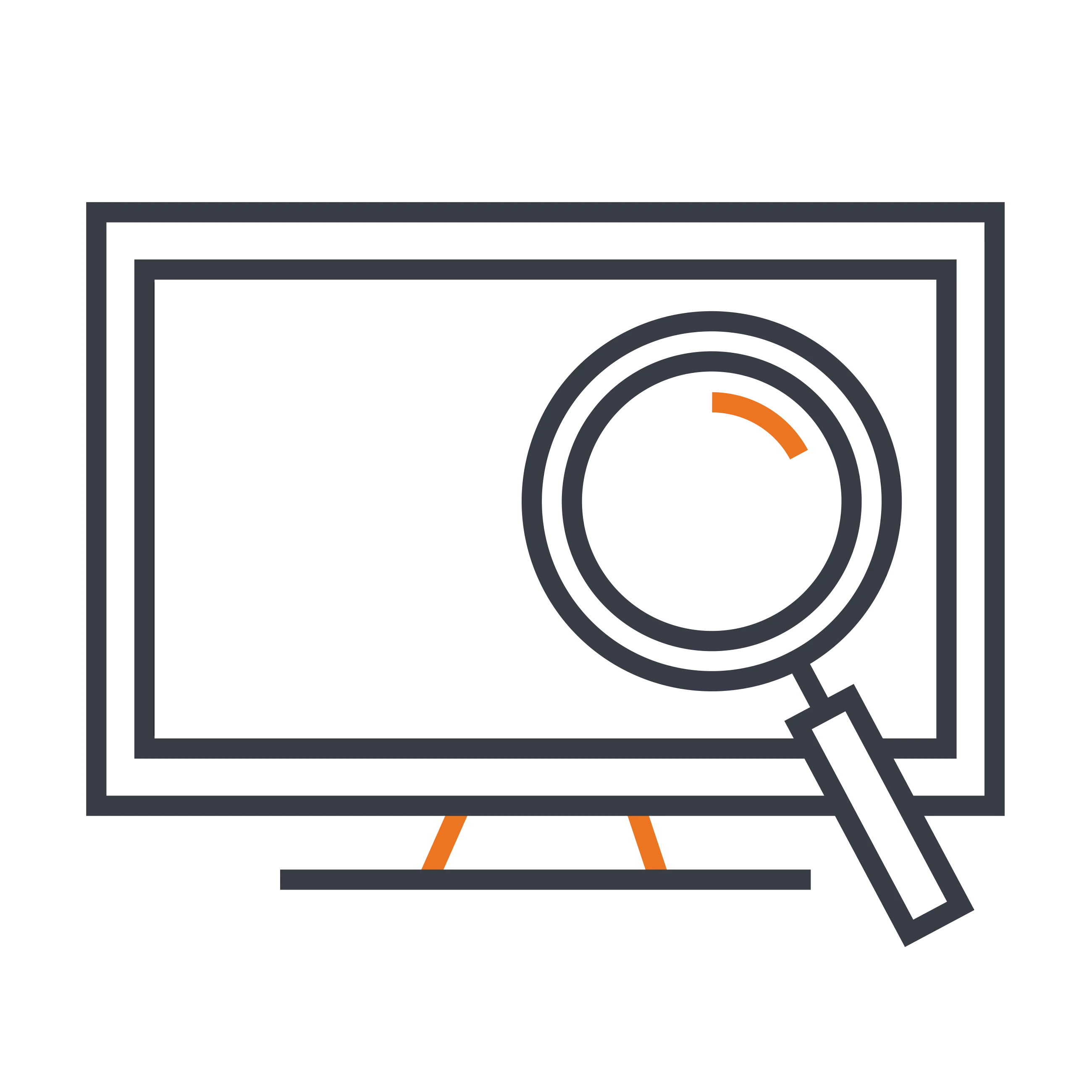 Google search on computer screen