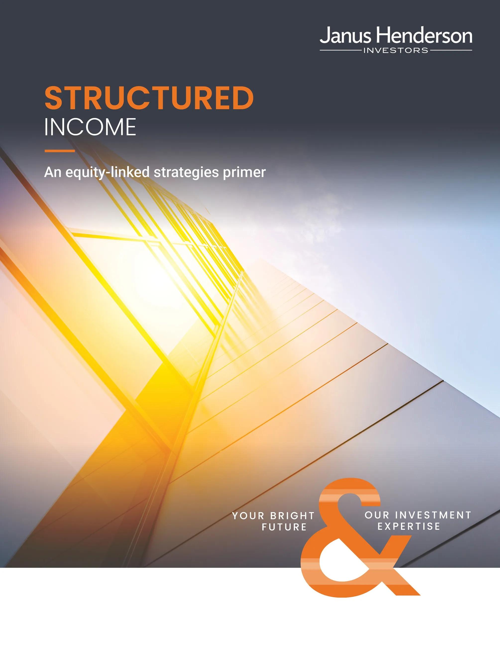 cover of the Structured Income whitepaper