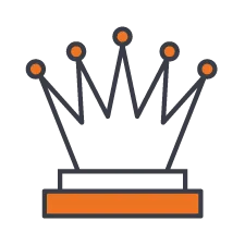 Outline of a stack of dollar bills