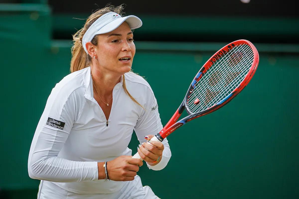 Donna Vekic at Wimbledon