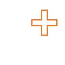 hand with healthcare symbol