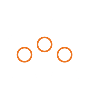 people icons in a circle, lines are connecting each other