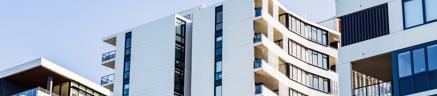 image of a white building